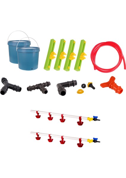 Nipel Suluk Seti Montaj Aparatlı 40 Lt Depolu (Set/56)
