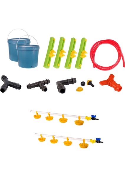 Nipel Suluk Seti Montaj Aparatlı 40 Lt Depolu (Set/78)