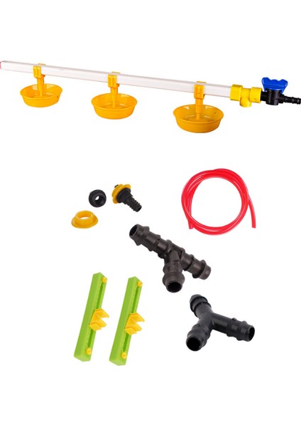 Nipel Suluk Sistemi Montaj Aparatlı Büyük Yaylı Çanaklı 60 cm