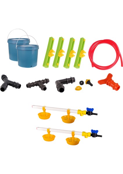 Nipel Suluk Seti Montaj Aparatlı 40 Lt Depolu (Set/74)