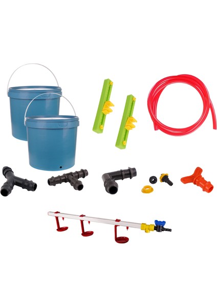 Nipel Suluk Seti Montaj Aparatlı 40 Lt Depolu (Set/47)