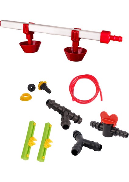 Ekonomik Nipel Suluk Montaj Aparatlı 40 cm Yaylı Çanaklı