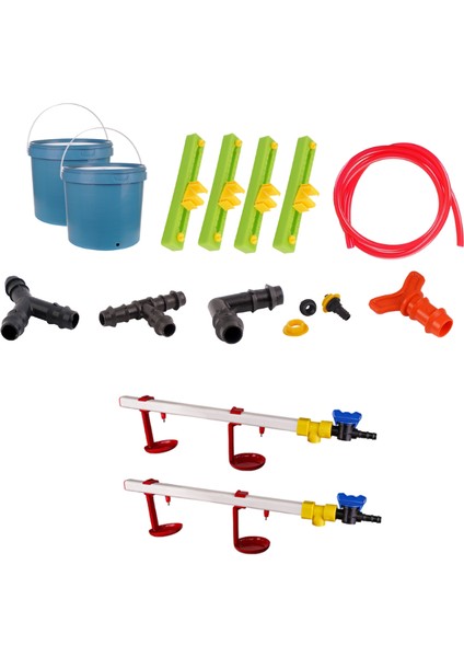 Nipel Suluk Seti Montaj Aparatlı 40 Lt Depolu (Set/42)