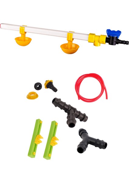 Nipel Suluk Sistemi Montaj Aparatlı Yaylı Çanaklı Civciv Nipeli 40 cm