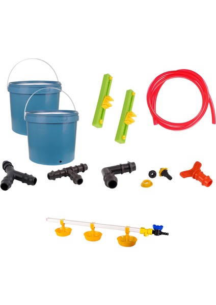 Nipel Suluk Seti Montaj Aparatlı 40 Lt Depolu (Set/75)