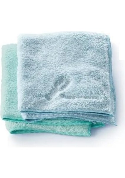 Mikrofiber Temizlik Bezi Mavi - Mint 2'li 35 x 35 cm