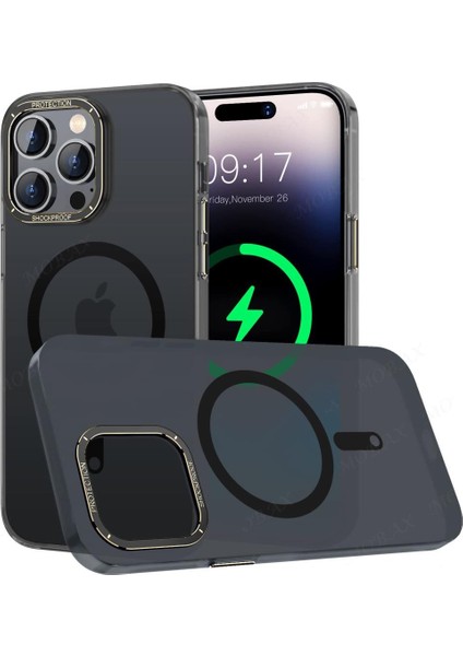 Apple iPhone 11 Pro Max Kılıf Mat Kadifemsi Special Edition Pc Magsafe Kapak