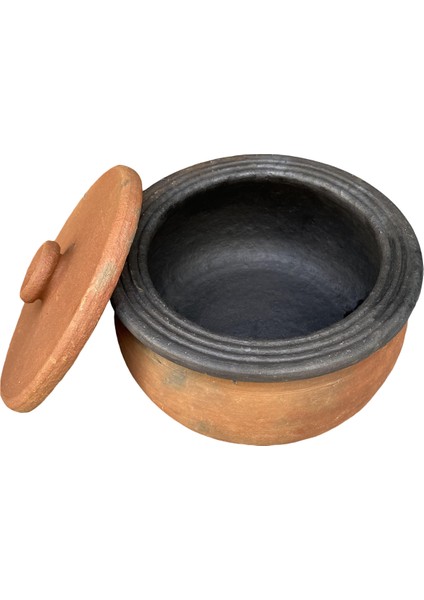 El Yapımı Toprak Çömlek Güveç ve Calla Orta Boy Tencere 6-8 Kişilik fiyatları