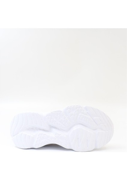 Tokyo Beyaz Cırtlı Hafif Anatomik Sneakers Erkek Çocuk Spor Ayakkabı