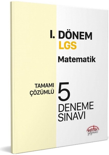 8. Sınıf LGS Matematik 1. Dönem 5 Deneme