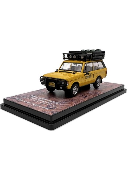 Range Rover "classic" Camel Trophy 1982 (Temiz) 1:64 Model Araba fırsatları
