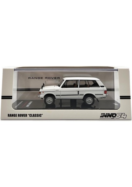 Range Rover Classic 1:64 Beyaz Model Araba