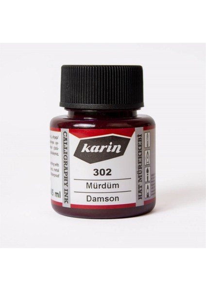 Hat Mürekkebi 45 Ml. 302 Mürdüm