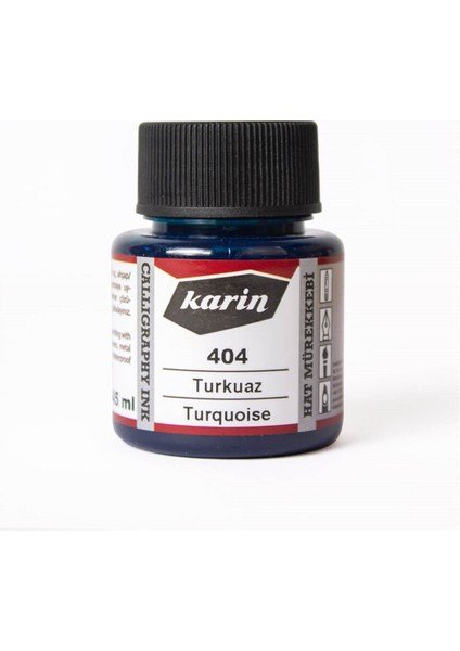 Hat Mürekkebi 45 Ml. 404 Turkuaz