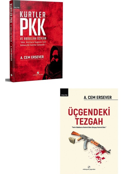 Cem Ersever 2 Kitap Set Üçgendeki Tezgah ve Kürtler...