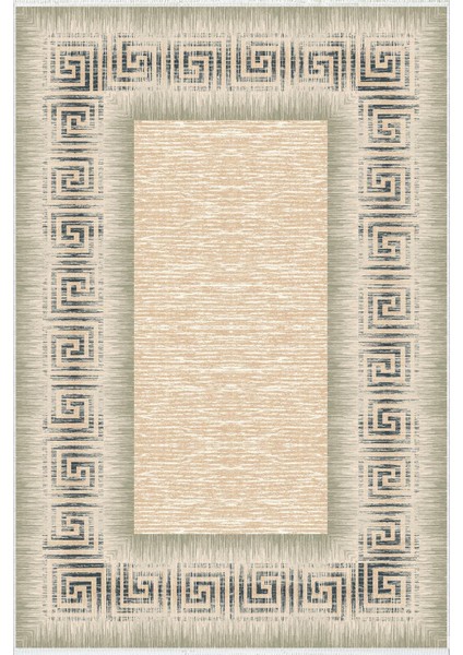 Klasik Salon Halısı Bej Krem Yolluk Kaymaz Yuvarlak Oval Kesme Ince Yıkanabilir Halı fiyatları