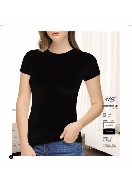 Kadın Yarım Kol Likralı Fanila Atlet 2202- 3 Adet fırsatları