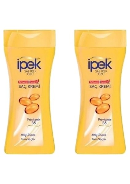 Saç Kremi Tüm Saçlar 450 ml x 2 Adet