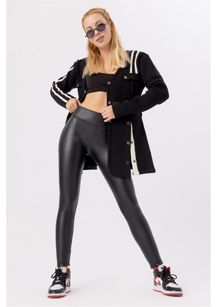 Kadın Leather Siyah Şardonlu Deri TAYT-001 fiyatları