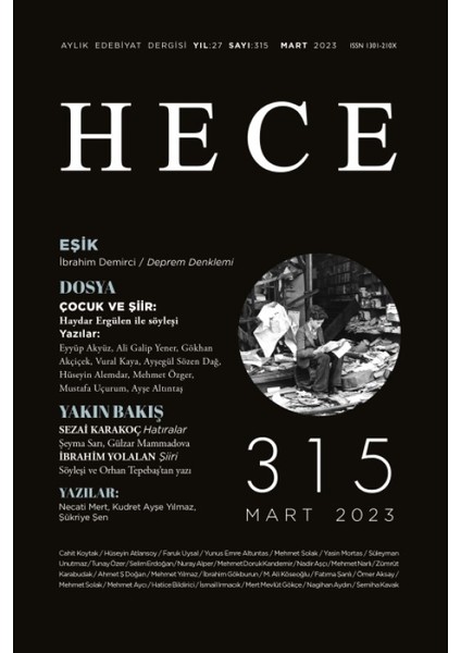 315.SAYI Mart 2023
