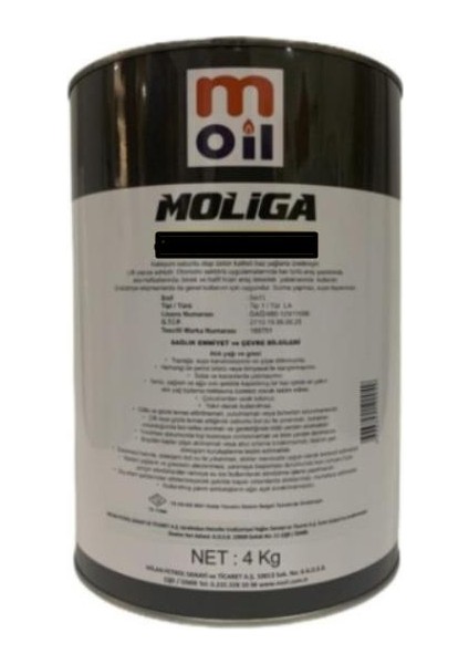 M Oil Beyaz Gres Ep 3 4 kg (ÜT:2023)