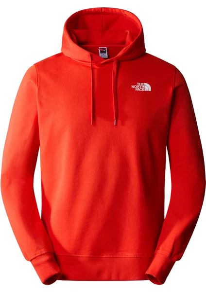 The North Face M Seasonal Drew Peak Pullover Light Erkek Outdoor Sweatshirts NF0A2S5715Q1 Kırmızı