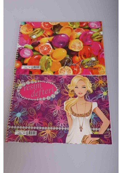Spiralli Resim Defteri 17*24 cm 15 Yaprak indirimleri