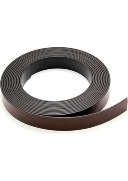 5 Metre Naturel Şerit Mıknatıs Magnet , En: 2 cm