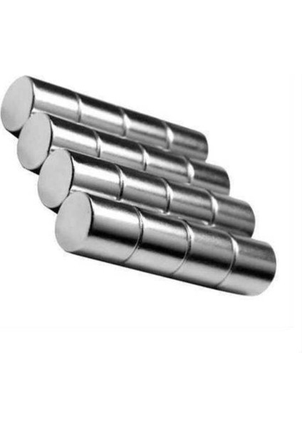 Silindir Süper Güçlü 10X10MM Neodyum Mıknatıs