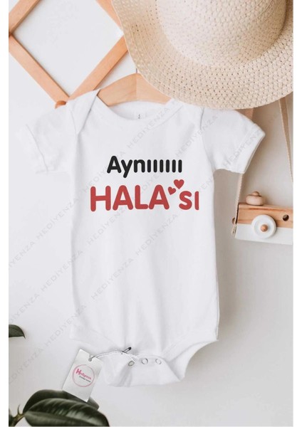 Aynı Halası Özel Tasarım Bebek Zıbın Pamuklu Çıtçıtlı Body