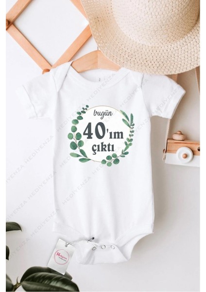 Bugün 40 Im Çıktı Özel Tasarım Bebek Zıbın Pamuklu Çıtçıtlı Body
