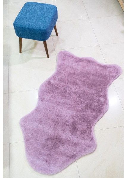 Tavşan Tüyü Peluş Post Halı