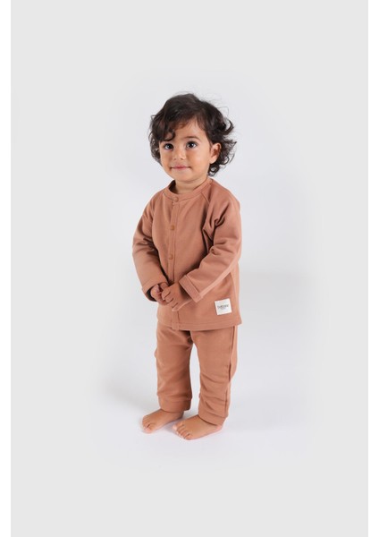 Bağcıklı Basic Pantolon Camel Kahverengi