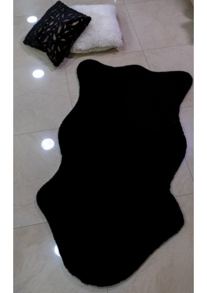 Tavşan Tüyü Peluş Post Halı