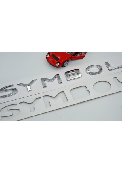 Symbol Krom Abs 3m 3D Bagaj Yazı Logo