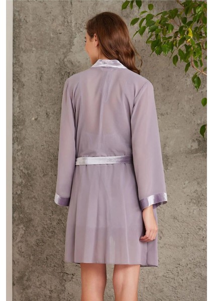 4800 Kadın Royal Şifon Sabahlık Dantelli Kadife Tulum Takım fiyatları