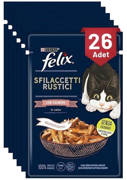 Lezzetli Et Dilimleri Somonlu 80 gr