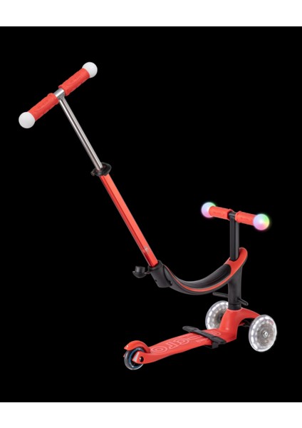 Scooter Micro MINI2GROW Deluxe Magic LED Red MMD356