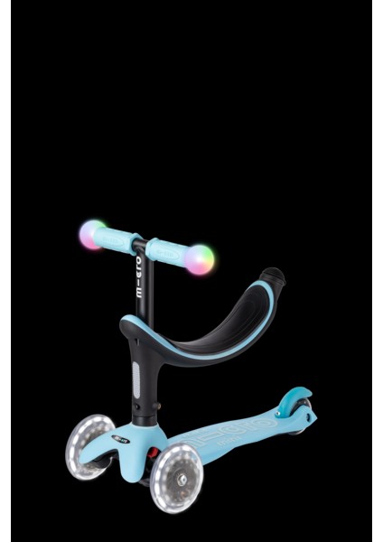 Scooter Micro MINI2GROW Deluxe Magic LED Blue MMD358