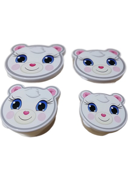 Zoo 4'lü Saklama Kabı Seti - Boncuk Göz fiyatları