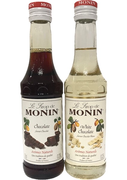 Nespresso White Chocolate & Chocolate Kahve Şurubu 2X250ML