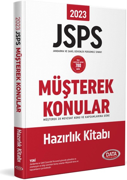 2023 Jsps Müşterek Konular Hazırlık Kitabı