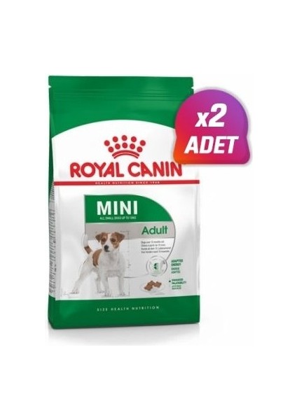 Mini Adult Küçük Irk Yetişkin Köpek Maması 4 kg 2 Adet