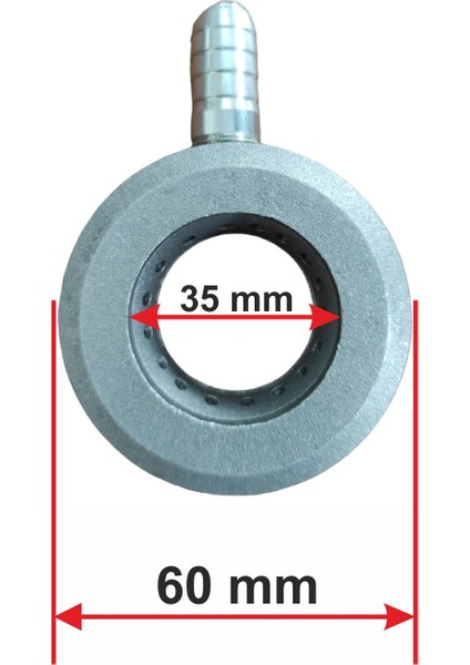 Kep Içi Lpg Mikseri Çap 60 mm