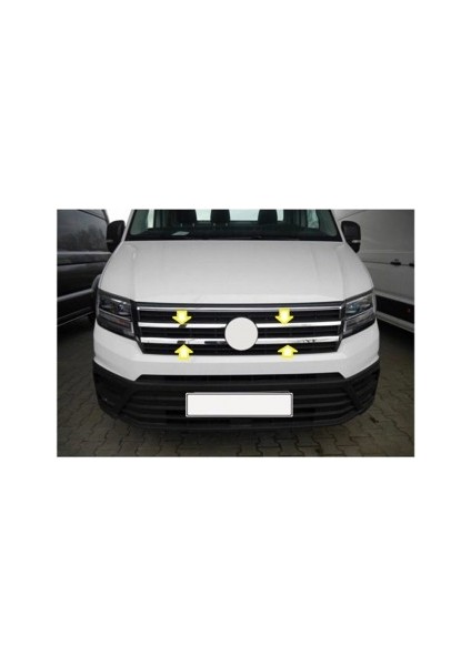 Vw Crafter Ön Panjur Kromu 2017 Sonrası 4 Parça P.çelik fiyatları