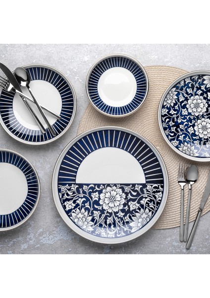Ambrosia 24 Parça 6 Kişilik Yemek Takımı