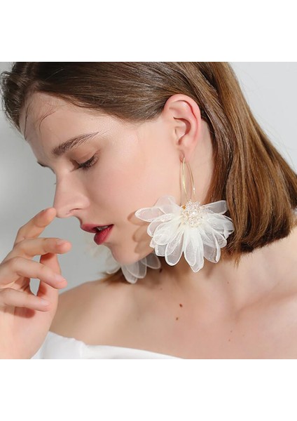 Like Life Kumaş Çiçek Küpe (Yurt Dışından) fırsatları