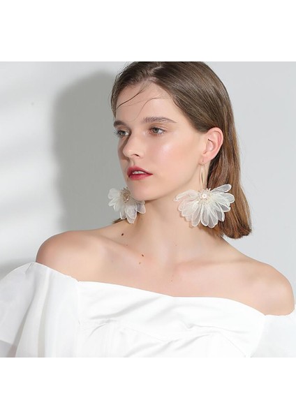 Like Life Kumaş Çiçek Küpe (Yurt Dışından) indirimleri