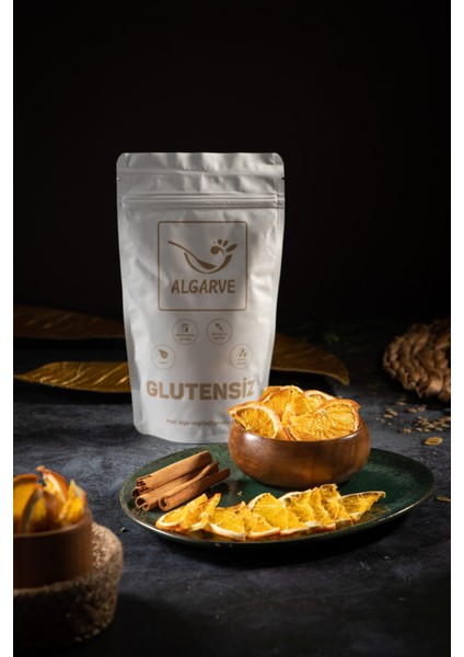 Glutensiz Portakal Cipsi 50 gr