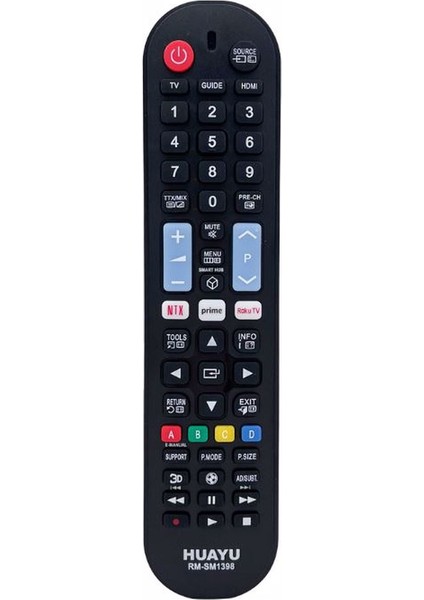 Samsung RM-SM1398 Netflıx- Prime Vıdeo Tuşlu Unıversal Lcd-Led Televizyon Kumandası